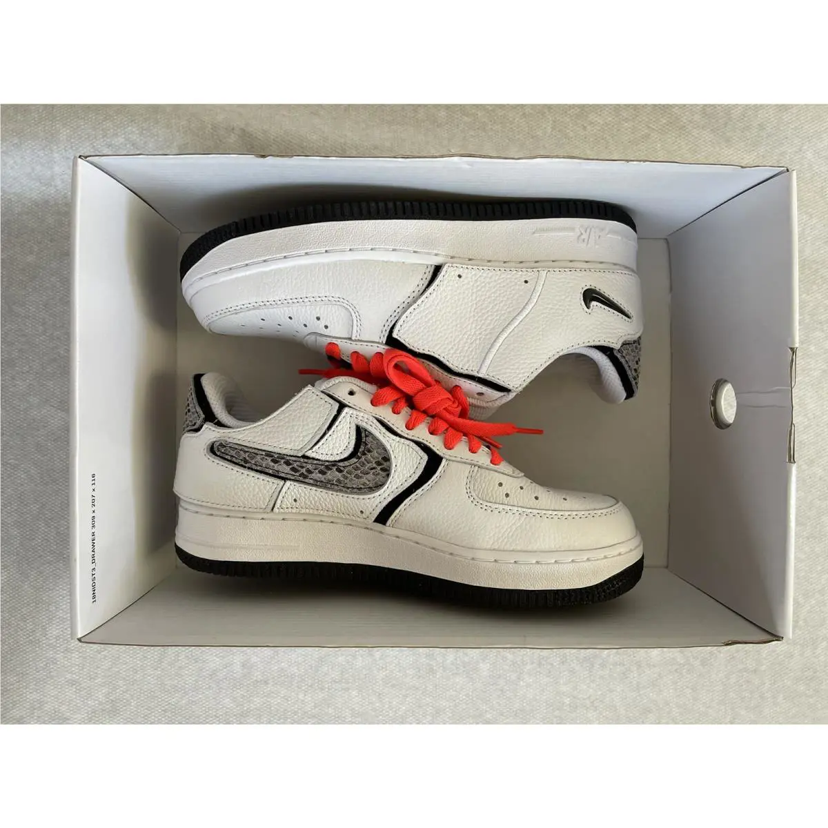 Nike shoes - Nike Air Force 1 - Air Force - DD1662-991 - White (UPC: 195239617003) 6