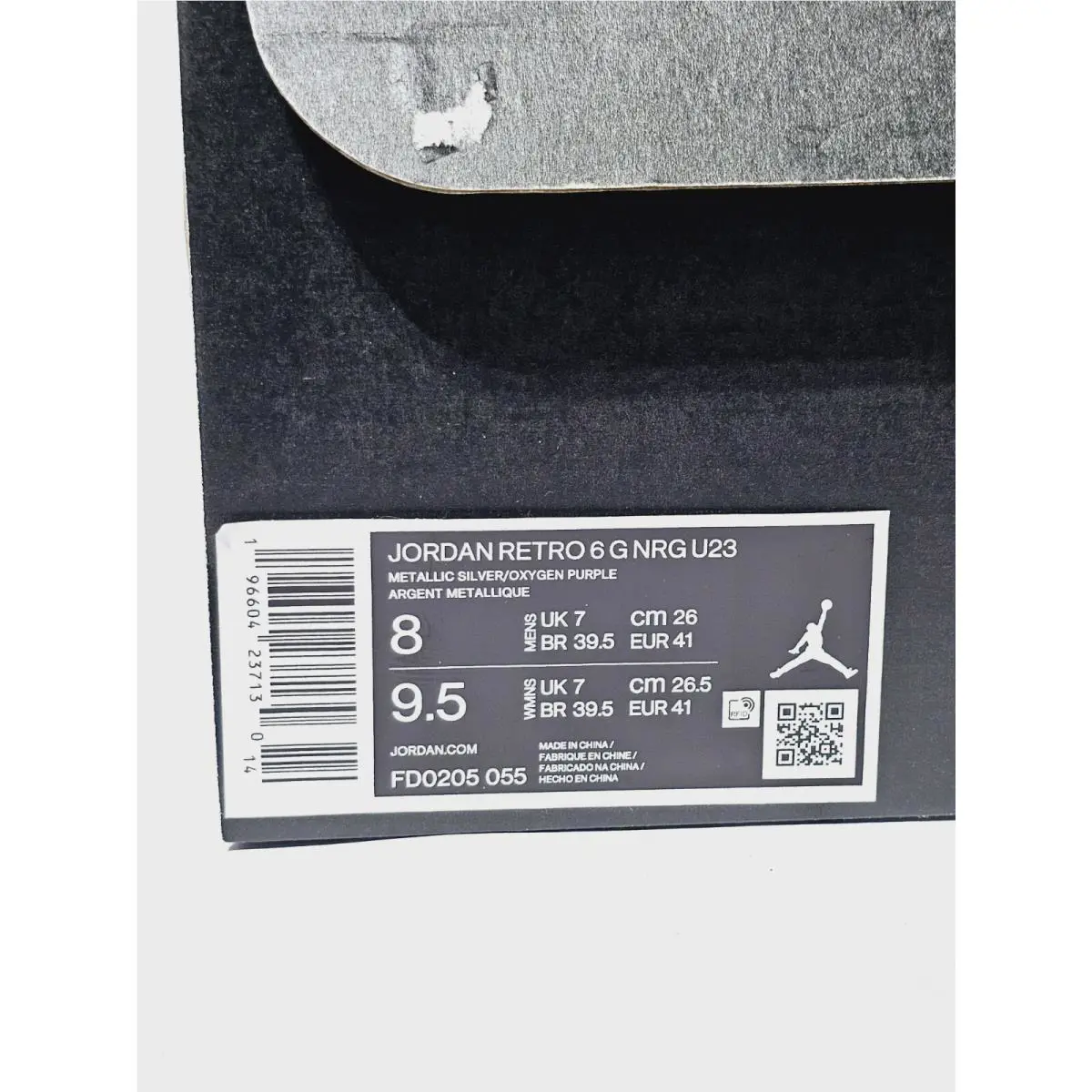 Nike shoes - Air Jordan 6 - Air - FD0205-055 - Purple 5