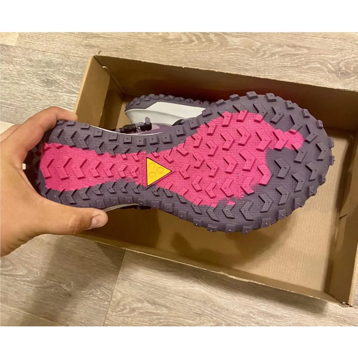 Nike shoes - Nike ACG Mountain Fly Low SE - DQ1979-500 - Canyon Purple-Amethyst Wave (UPC: 196149488660) 9
