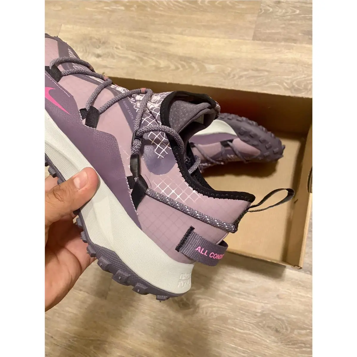 Nike shoes - Nike ACG Mountain Fly Low SE - DQ1979-500 - Canyon Purple-Amethyst Wave (UPC: 196149488660) 1