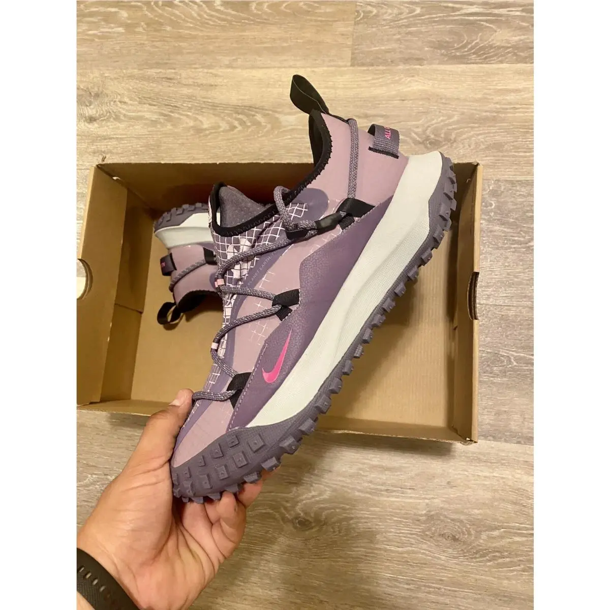 Nike shoes - Nike ACG Mountain Fly Low SE - DQ1979-500 - Canyon Purple-Amethyst Wave (UPC: 196149488660) 3