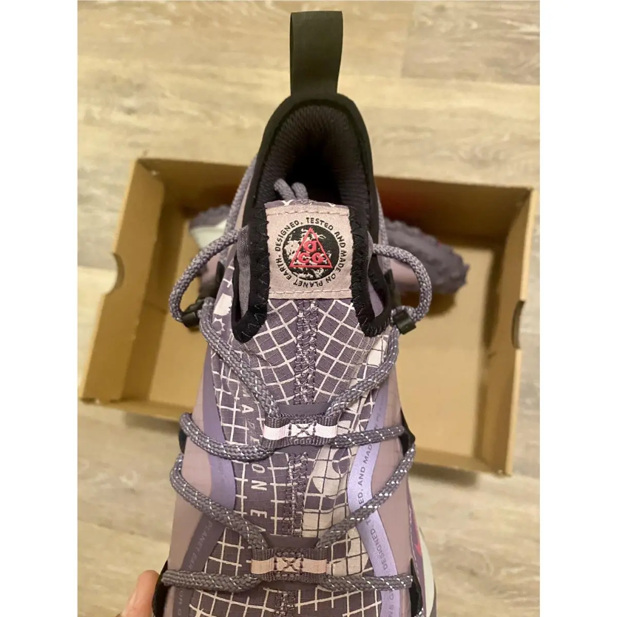 Nike shoes - Nike ACG Mountain Fly Low SE - DQ1979-500 - Canyon Purple-Amethyst Wave (UPC: 196149488660) 6