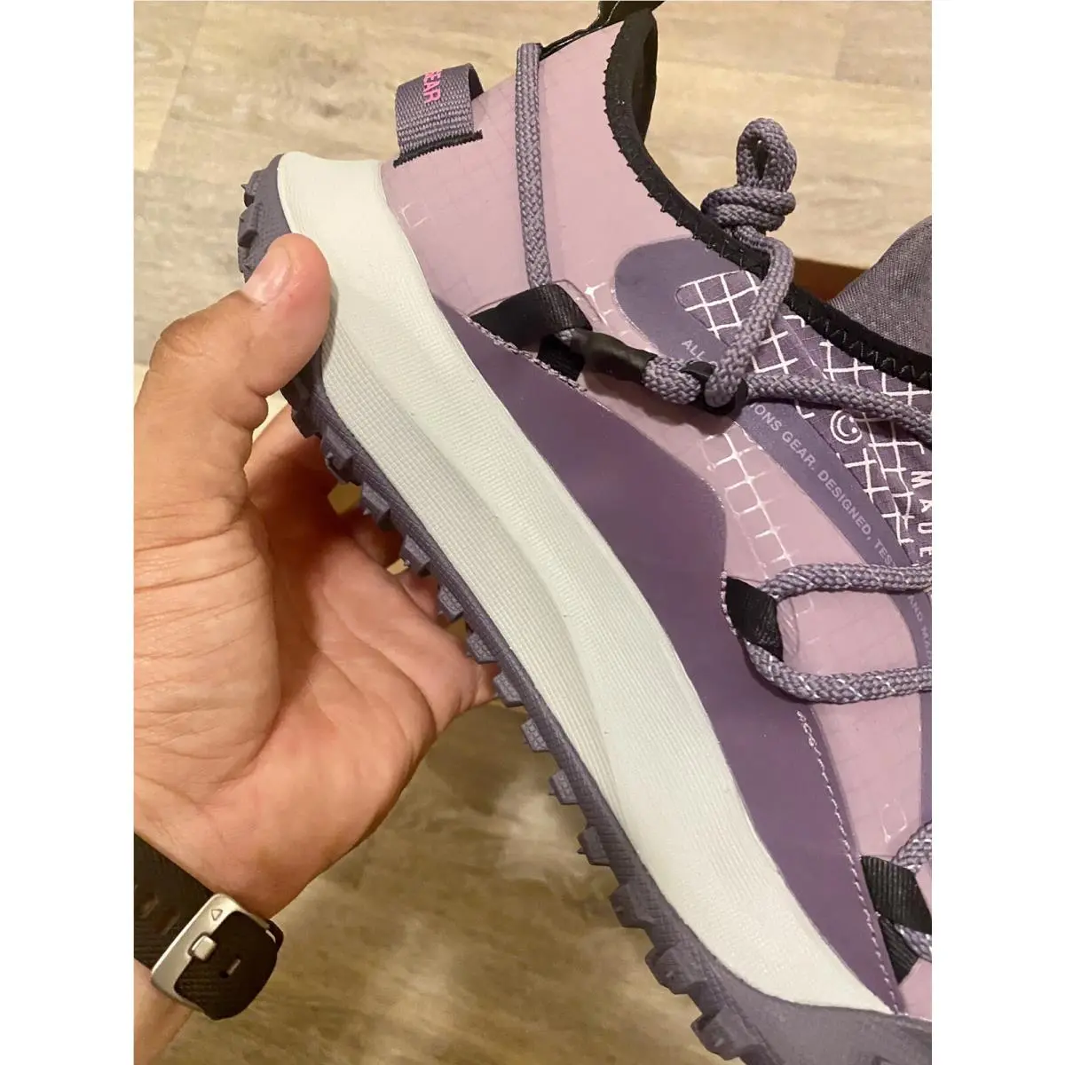 Nike shoes - Nike ACG Mountain Fly Low SE - DQ1979-500 - Canyon Purple-Amethyst Wave (UPC: 196149488660) 7