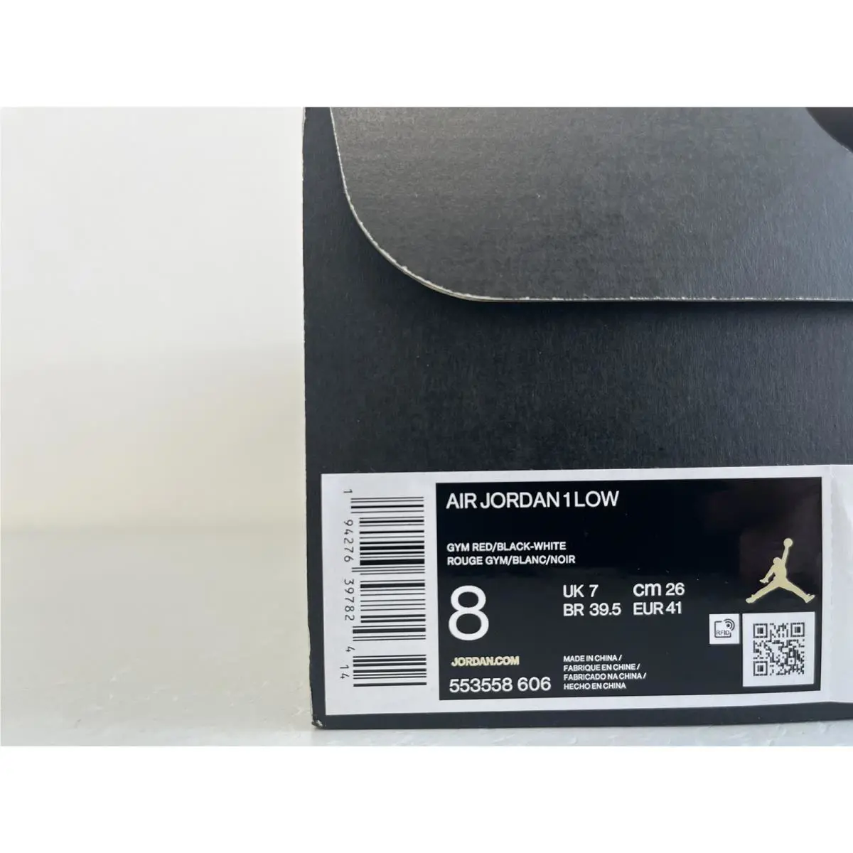 Nike shoes - Jordan 1 Low - Low - 553558-606 - Black (UPC: 0194276397824) 5