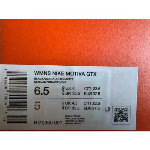 Nike shoes - Nike Motiva - Motiva - HM0355-001 - Black (UPC: 197600700246) 3