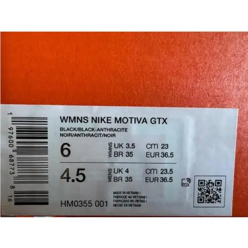 Nike shoes - Nike Motiva - Motiva - HM0355-001 - Black (UPC: 197600687738) 3