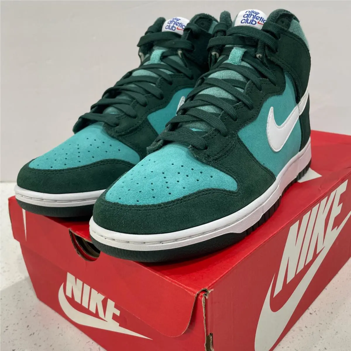 Nike shoes - Nike Dunk hi Retro - Dunk Retro - DJ6152 300 - Green (UPC: 195866290945) 5