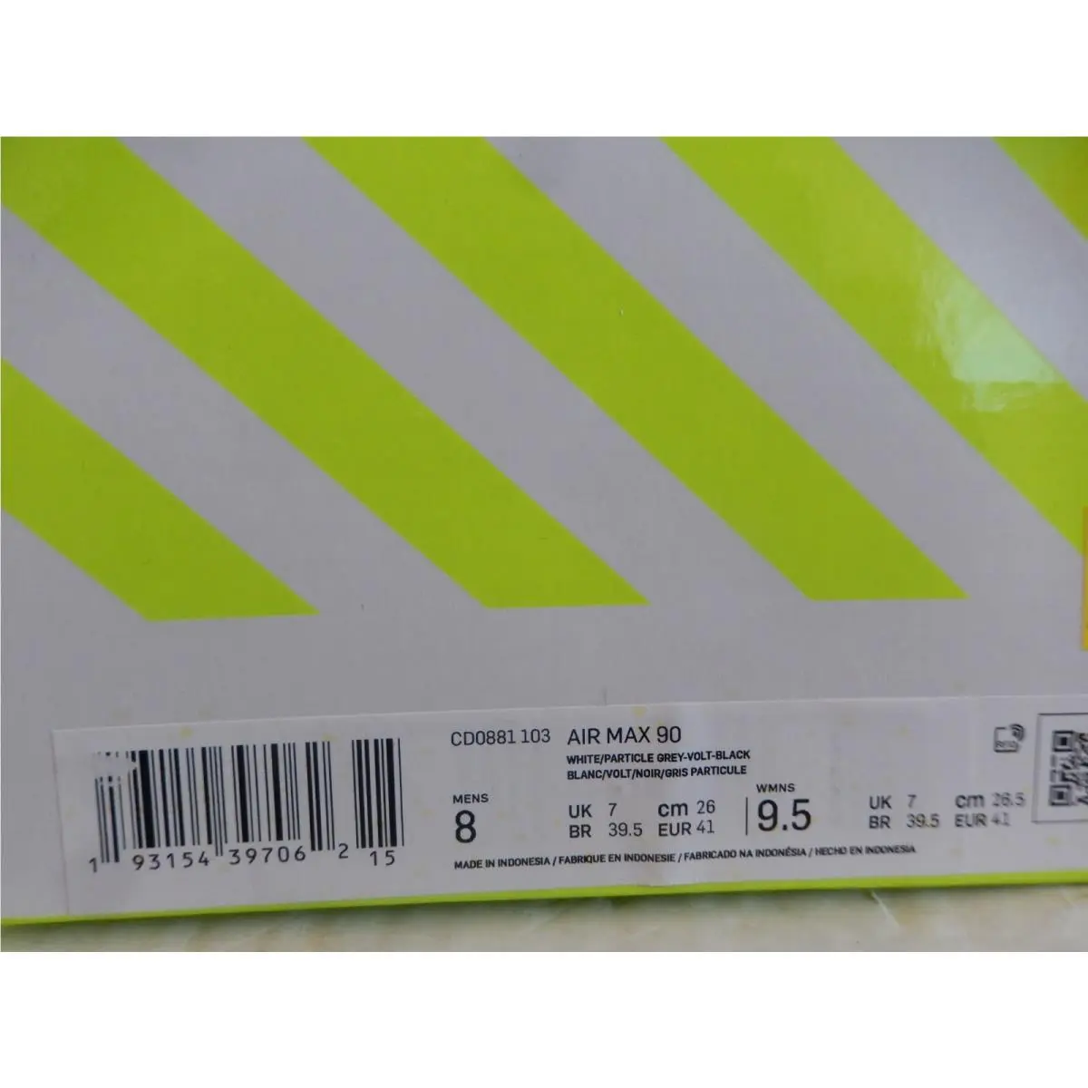 Nike shoes - Nike Air Max 90 - Air Max - CD0881-103 - Yellow (UPC: 0193154397062) 4