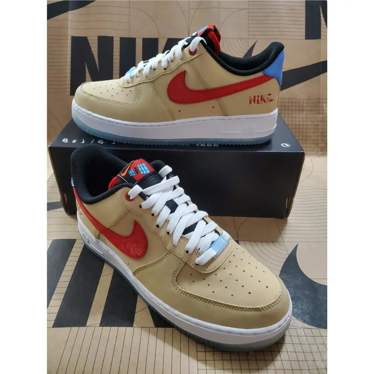 Nike Air Force 1 Low Satellite DQ7628-200 Men`s Size 8.5 Women`s Size 10