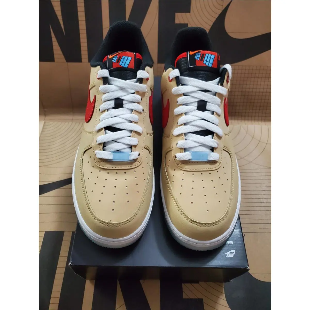 Nike shoes - Nike Air Force 1 - Air Force - DQ7628200 - Beige 1
