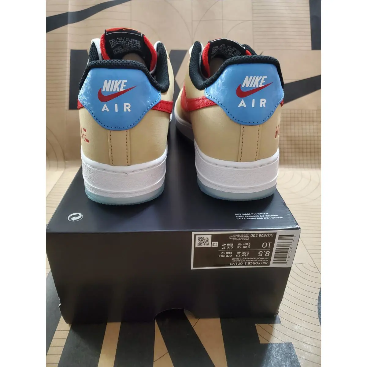 Nike shoes - Nike Air Force 1 - Air Force - DQ7628200 - Beige 3