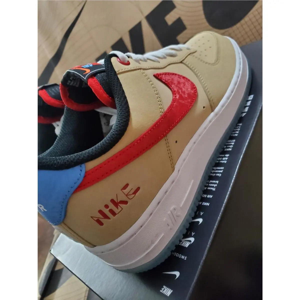 Nike shoes - Nike Air Force 1 - Air Force - DQ7628200 - Beige 4