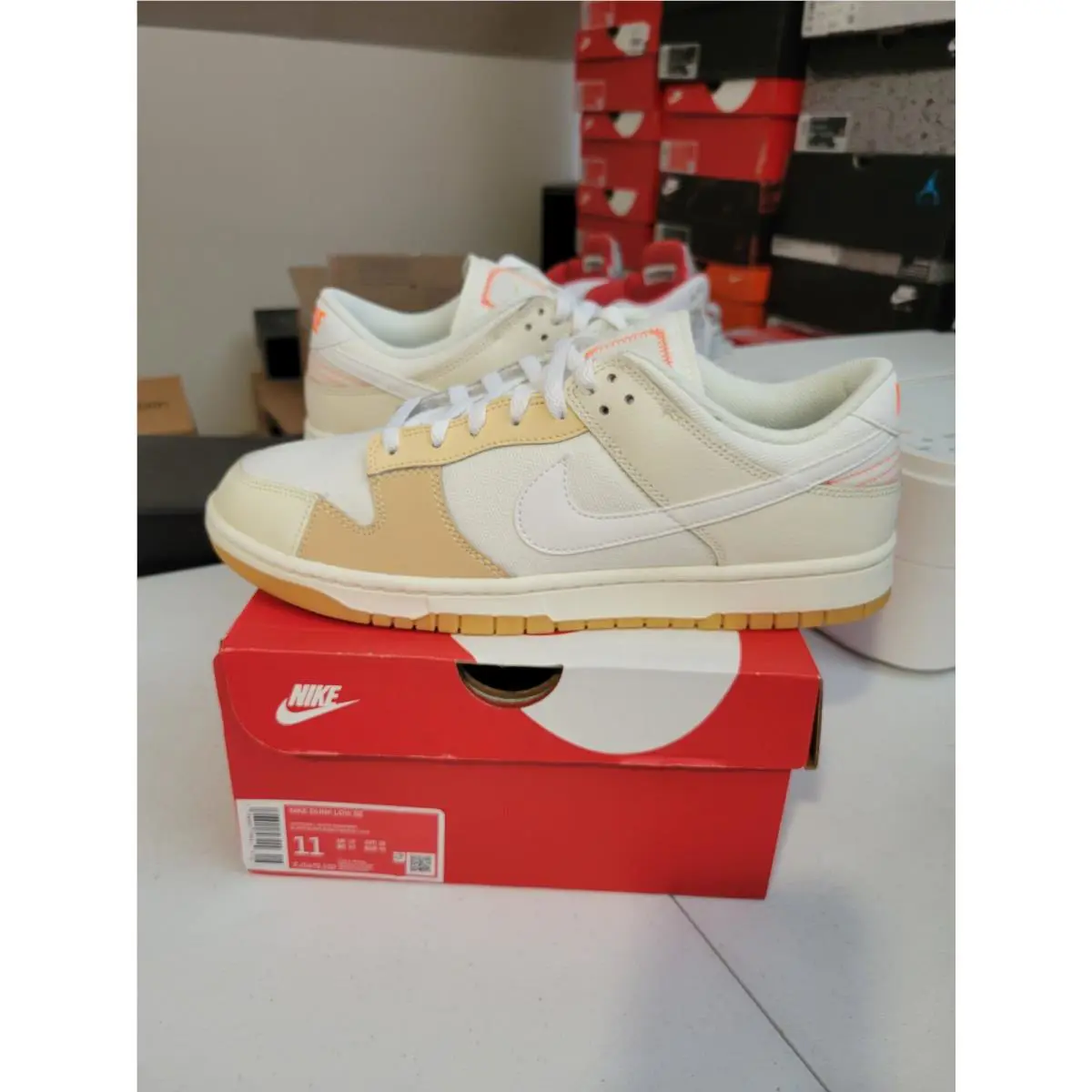 Nike shoes - Nike Dunk - Dunk - FJ5475-100 - Ivory 0