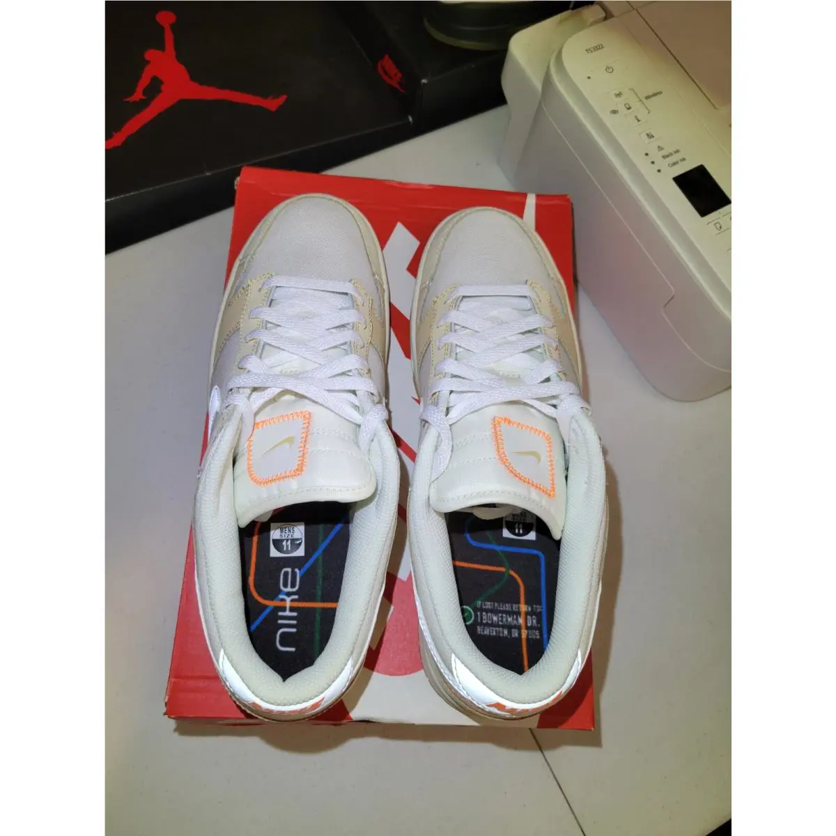 Nike shoes - Nike Dunk - Dunk - FJ5475-100 - Ivory 5