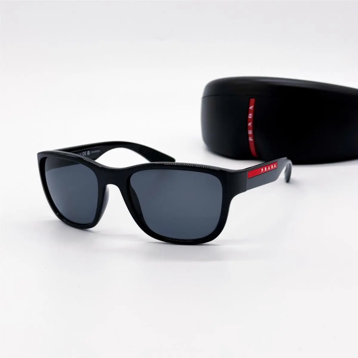 Prada Linea Rossa Polarized Sunglasses PS 01US 1AB5Z1