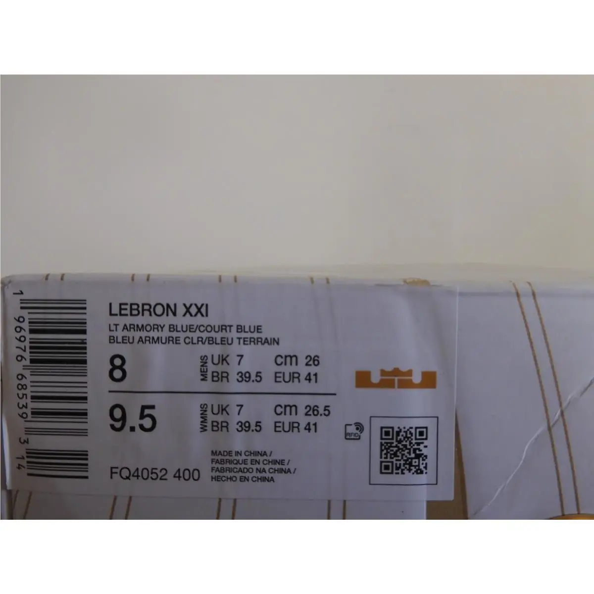 Nike shoes - Nike LeBron 21 - LeBron - FQ4052-400 - Blue (UPC: 196976685393) 3