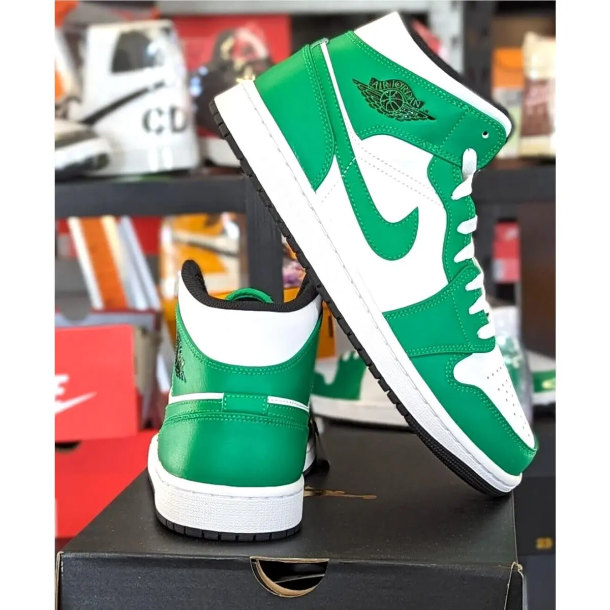 Nike shoes - Air Jordan 1 - Air - DQ8426-301 - Green 2