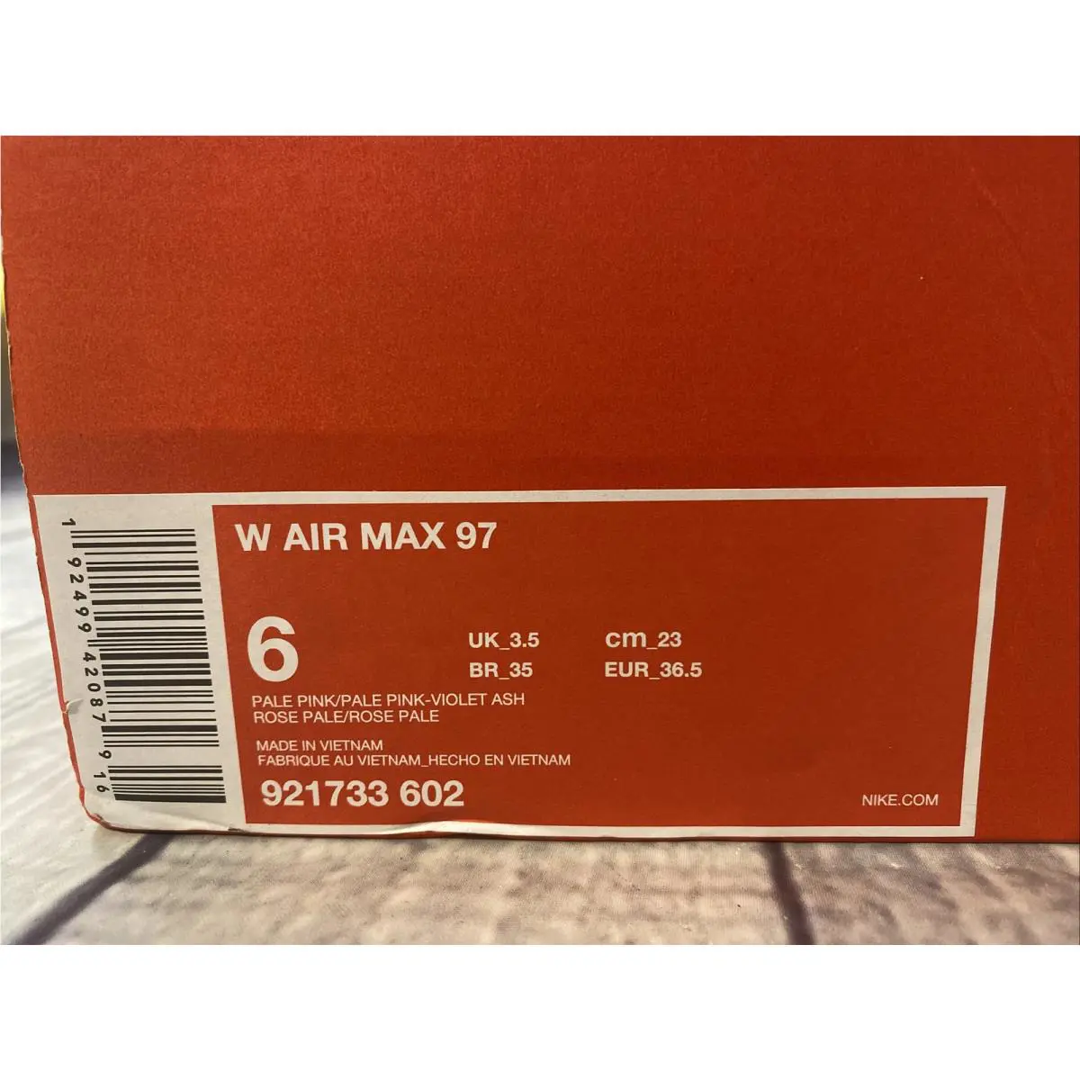 Nike shoes - Nike Air Max 97 - Air Max - 921733 602 - Pink 10
