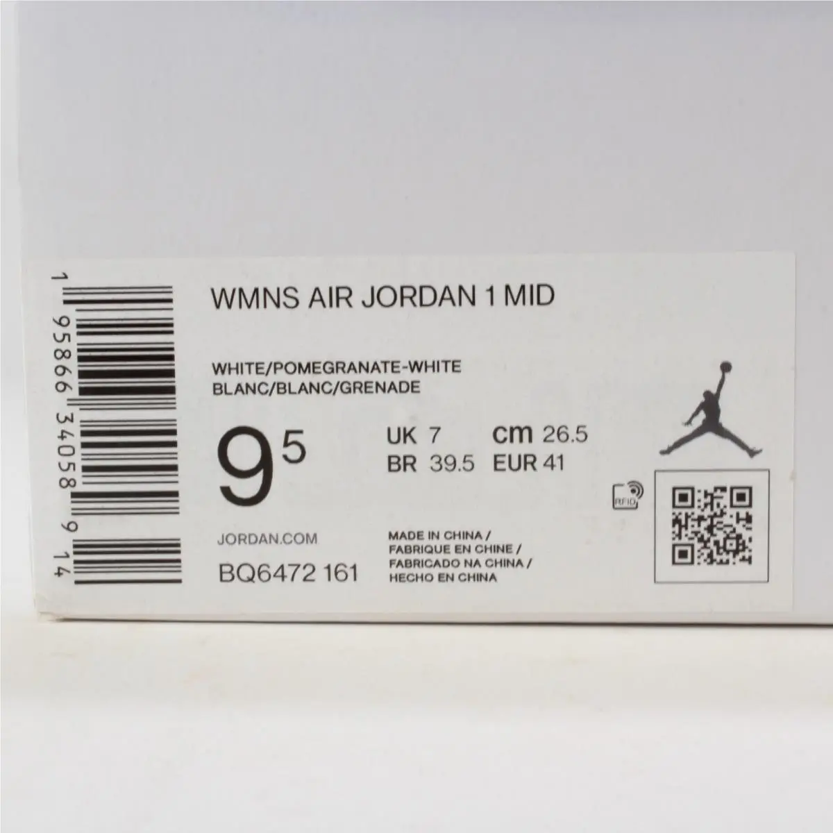 Nike shoes - Air Jordan 1 Mid SE - BQ6472-161 - Red 8