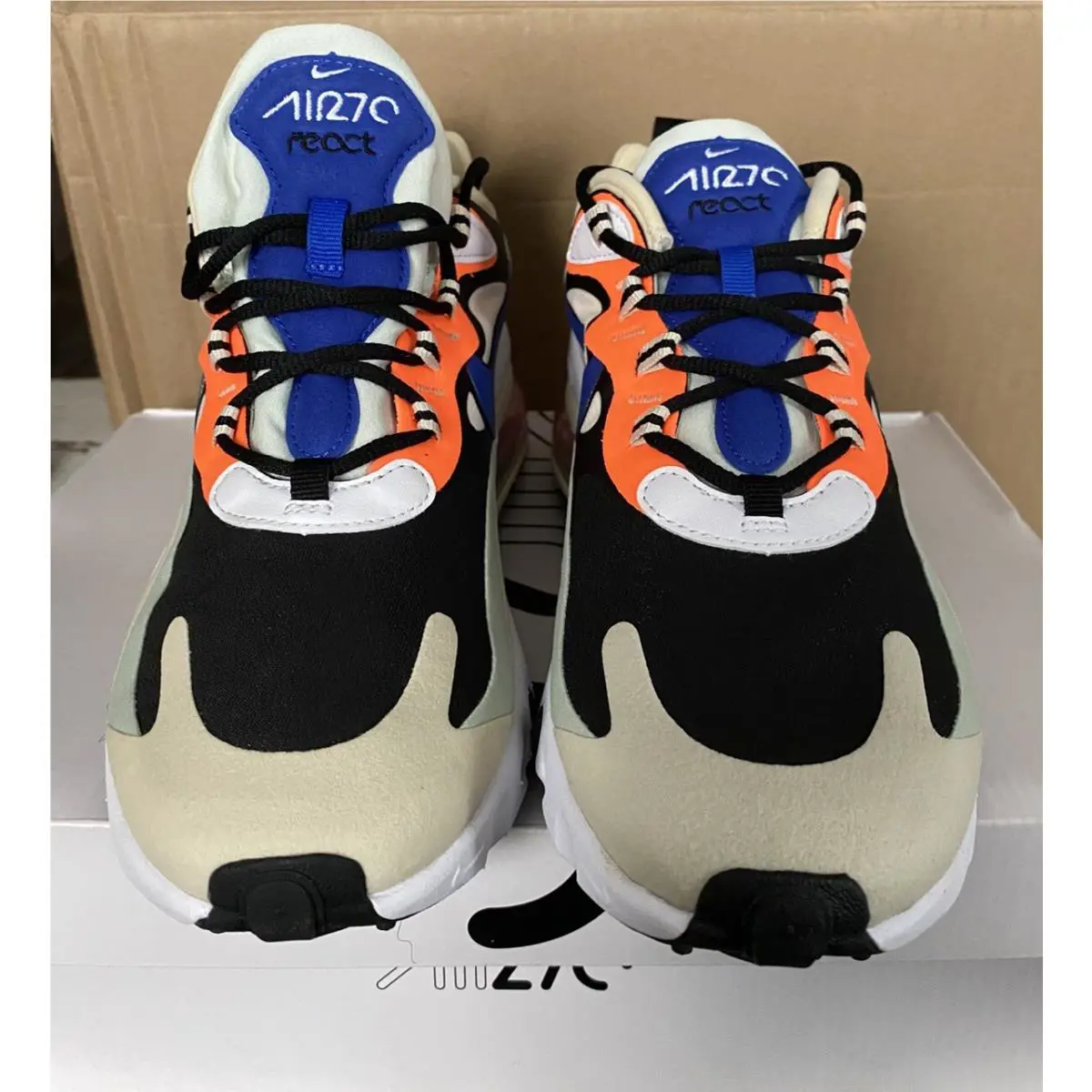 Nike shoes - Nike Air Max 270 React - CI3899-200 - Brown (UPC: 0193654142445) 0