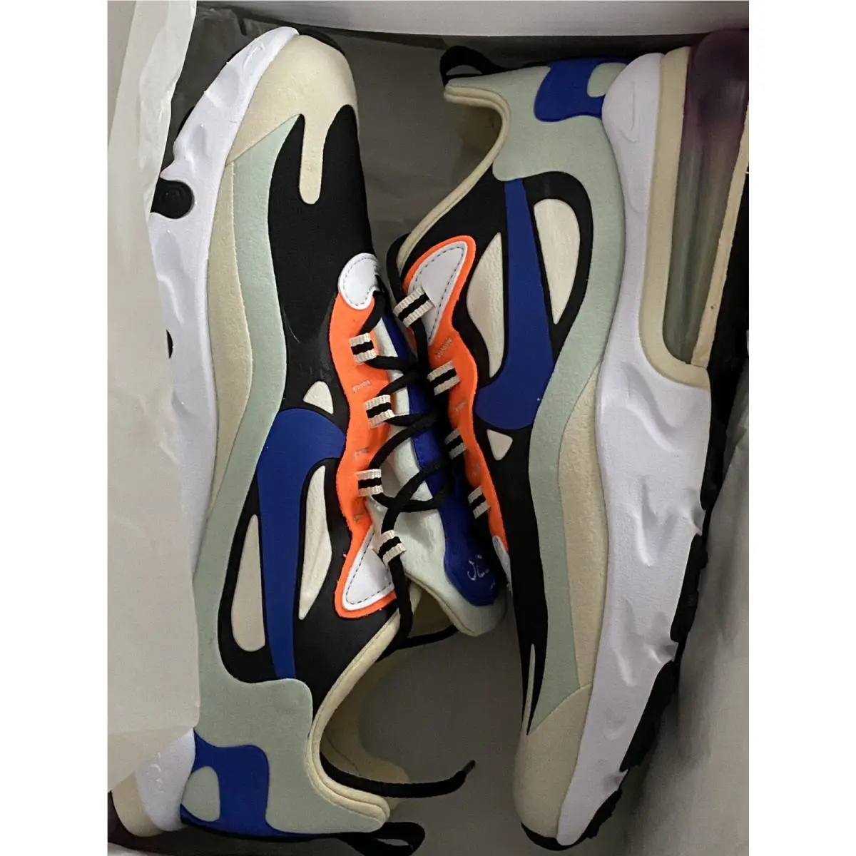 Nike shoes - Nike Air Max 270 React - CI3899-200 - Brown (UPC: 0193654142445) 8