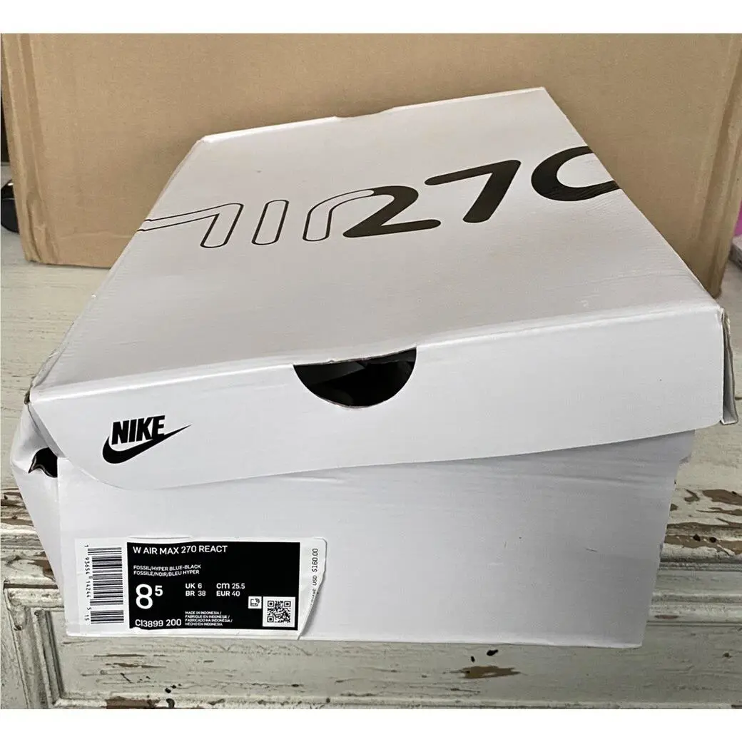 Nike shoes - Nike Air Max 270 React - CI3899-200 - Brown (UPC: 0193654142445) 13