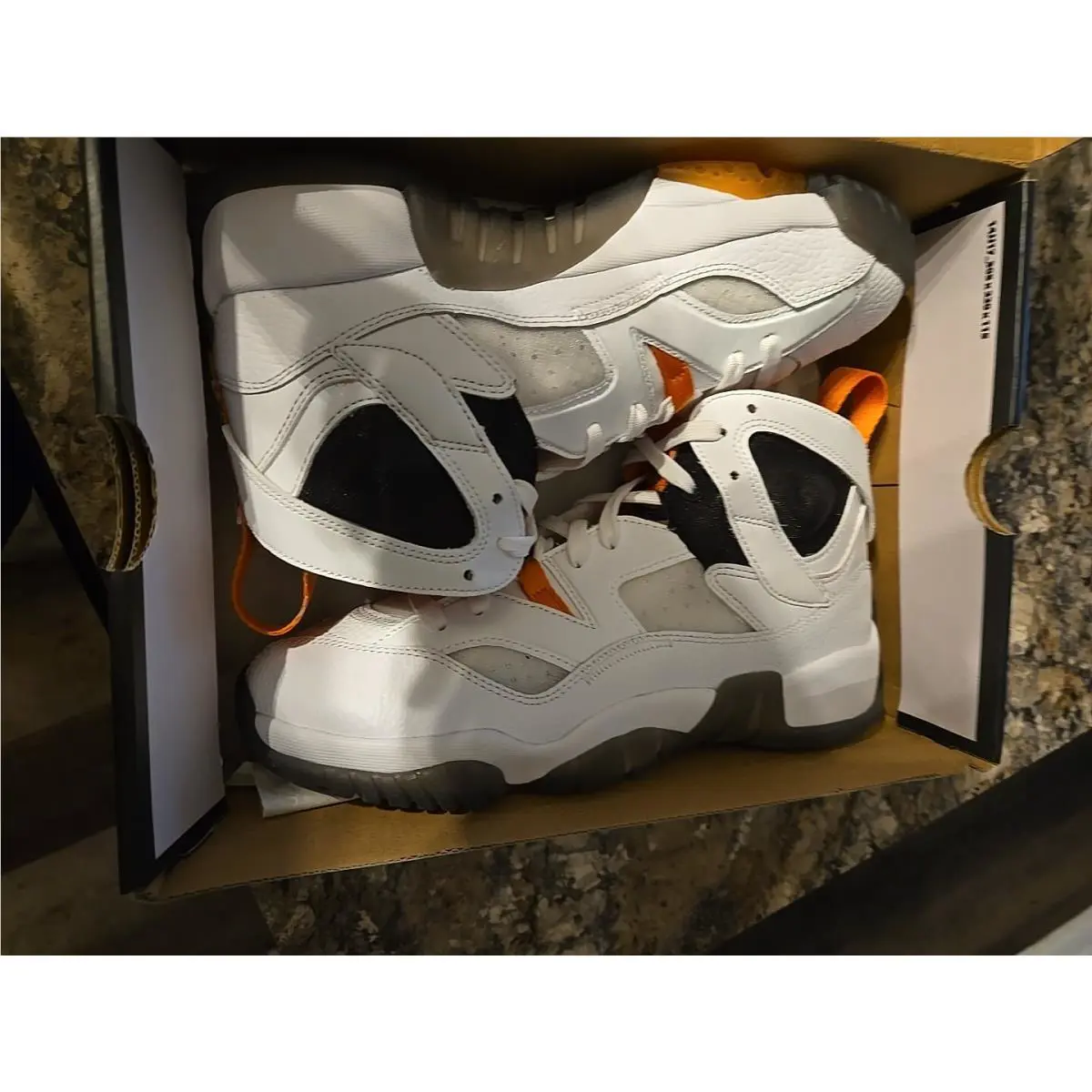 Nike shoes - DQ8431108 - DQ8431108 - White/Black/Starfish, Main: White 2