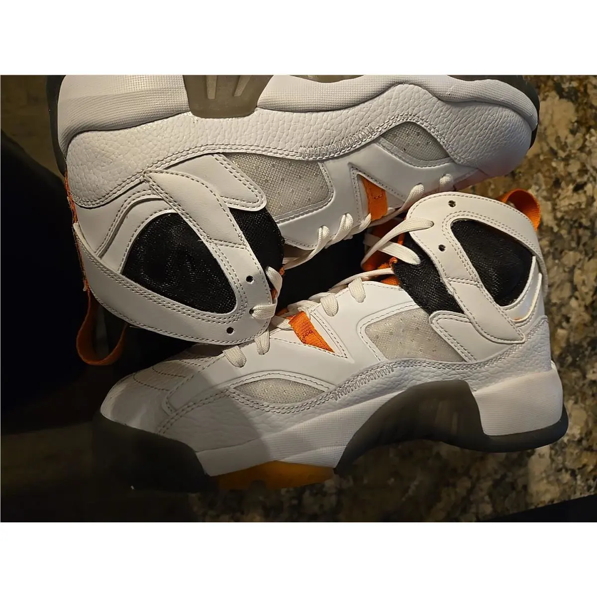 Nike shoes - DQ8431108 - DQ8431108 - White/Black/Starfish, Main: White 4