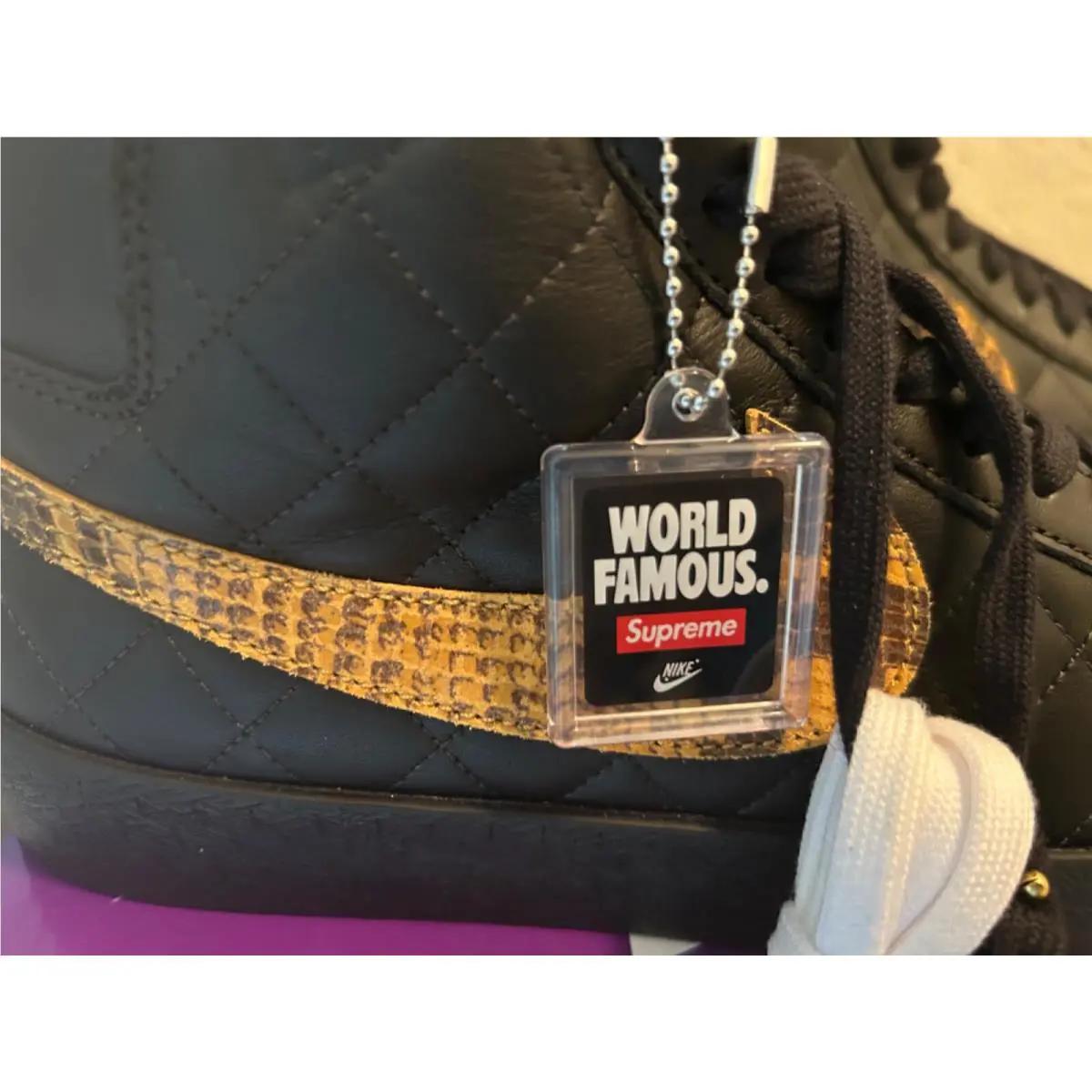 Nike shoes - Nike SB Zoom Blazer Mid - DV5078-001 - Black, Manufacturer: Black/Black (UPC: 196150158804) 3