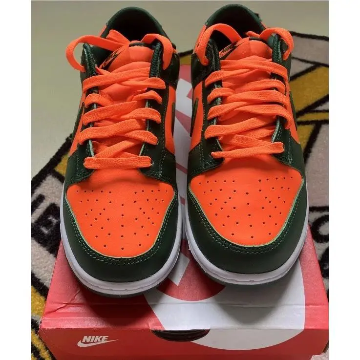 Nike shoes - Nike Dunk Low - Dunk Low - DD1391-300 - Green, Manufacturer: Gorge Green/White/Total Orange/Gorge Green 0