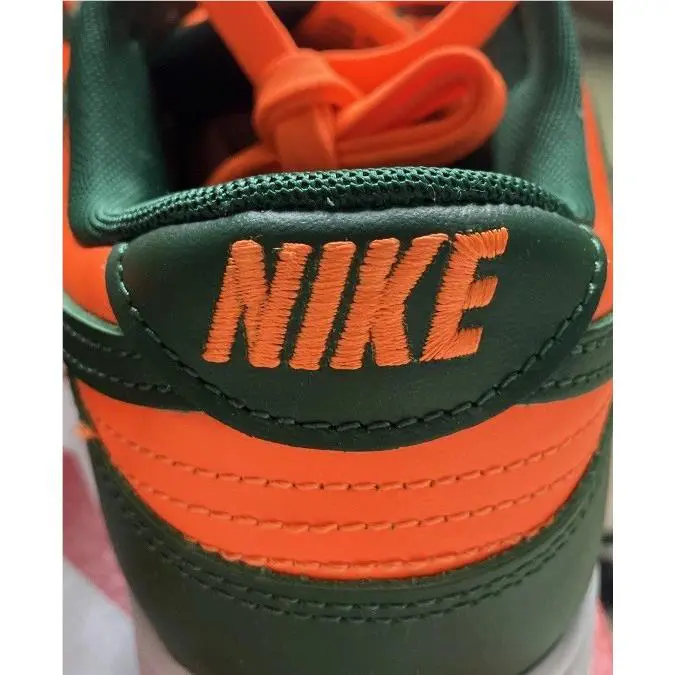 Nike shoes - Nike Dunk Low - Dunk Low - DD1391-300 - Green, Manufacturer: Gorge Green/White/Total Orange/Gorge Green 3
