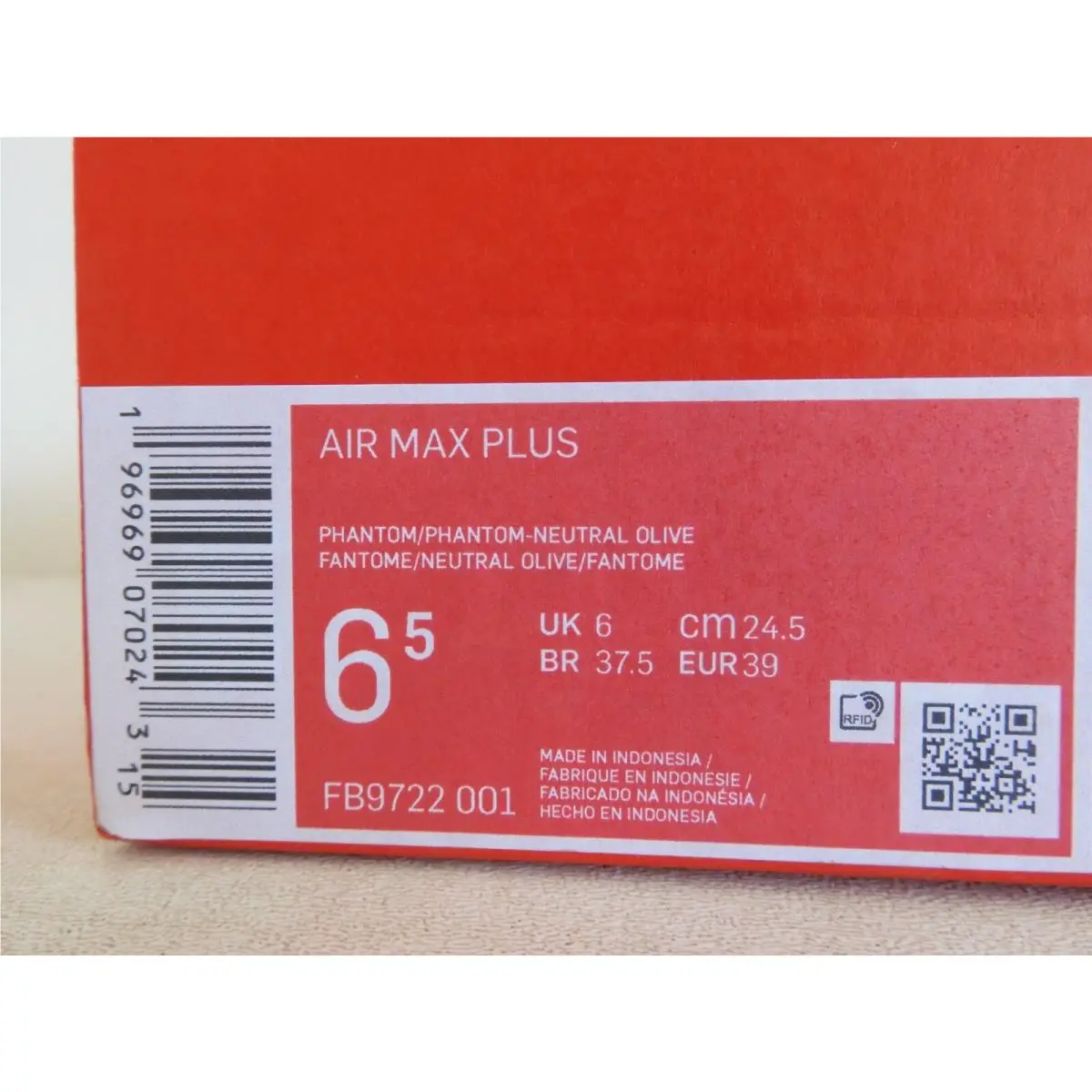 Nike shoes - Nike Air Max Plus - Air Max Plus - FB9722-001 - White (UPC: 196969070243) 3