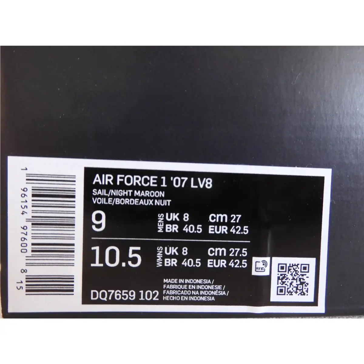 Nike shoes - Nike Air Force 1 `07 - DQ7659-102 - Brown (UPC: 196154976008) 3