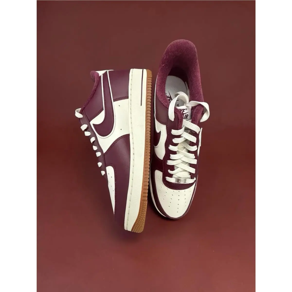 Nike shoes - Nike Air Force 1 `07 - DQ7659-102 - Maroon (UPC: 196154976022) 8