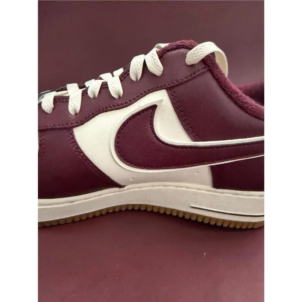 Nike shoes - Nike Air Force 1 `07 - DQ7659-102 - Maroon (UPC: 196154976022) 1