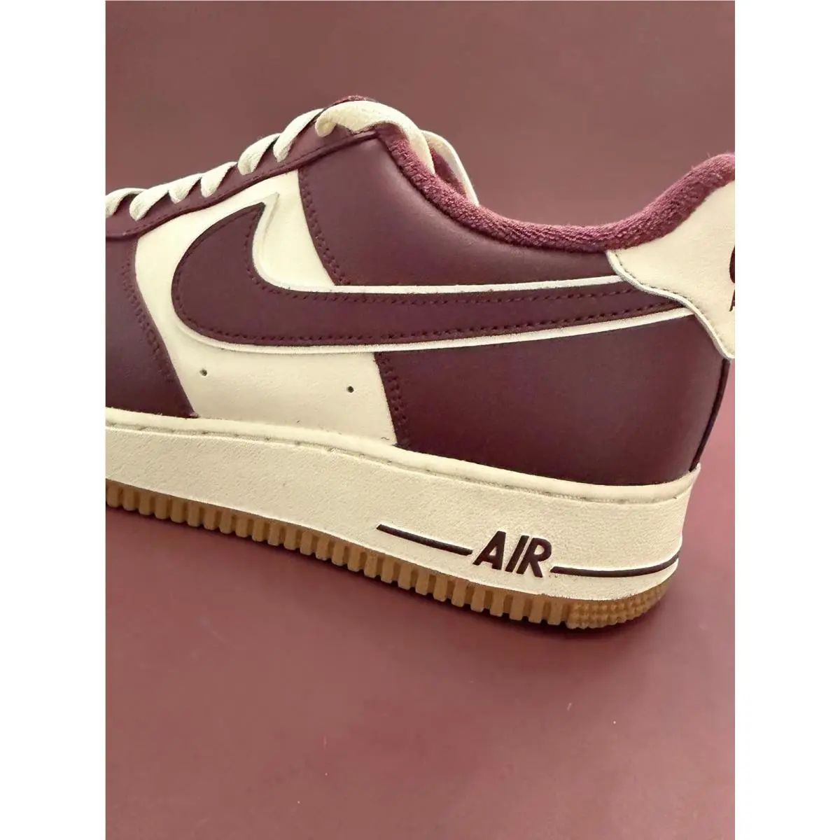 Nike shoes - Nike Air Force 1 `07 - DQ7659-102 - Maroon (UPC: 196154976022) 2