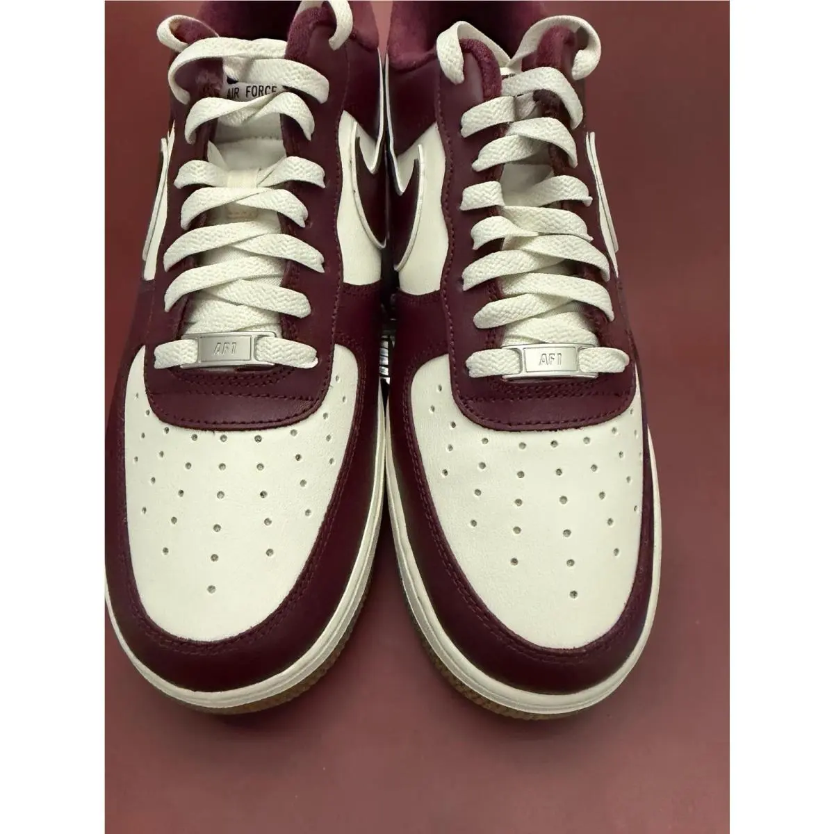 Nike shoes - Nike Air Force 1 `07 - DQ7659-102 - Maroon (UPC: 196154976022) 4