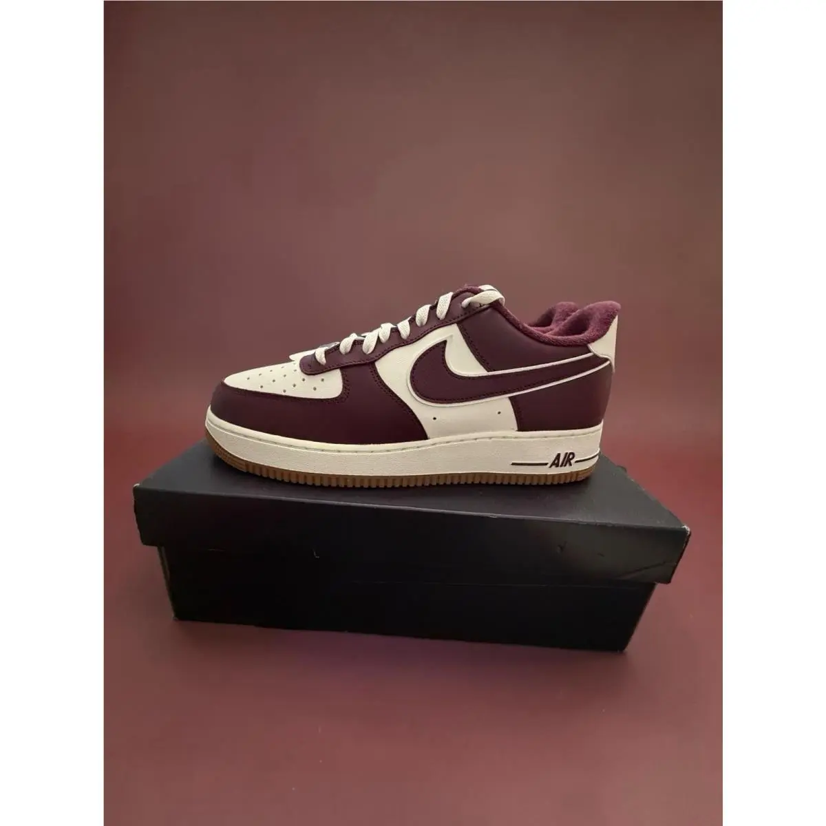 Nike shoes - Nike Air Force 1 `07 - DQ7659-102 - Maroon (UPC: 196154976022) 7