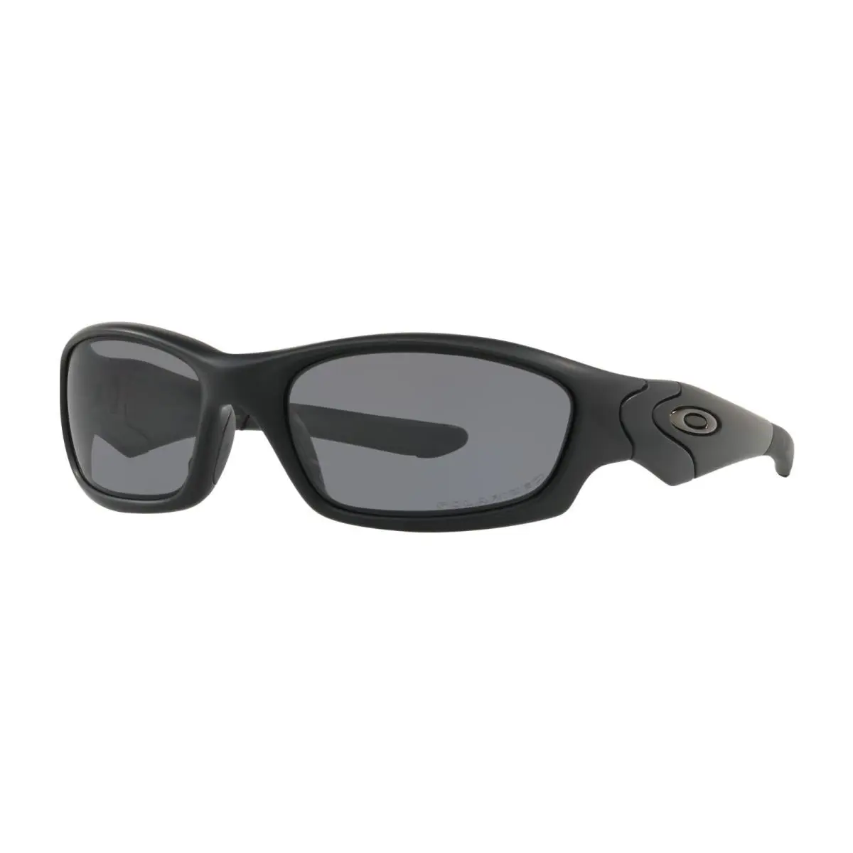 SI Straight Jacket Polarized Sunglasses 11-014 Matte Black W/ Grey Lens by Oakley