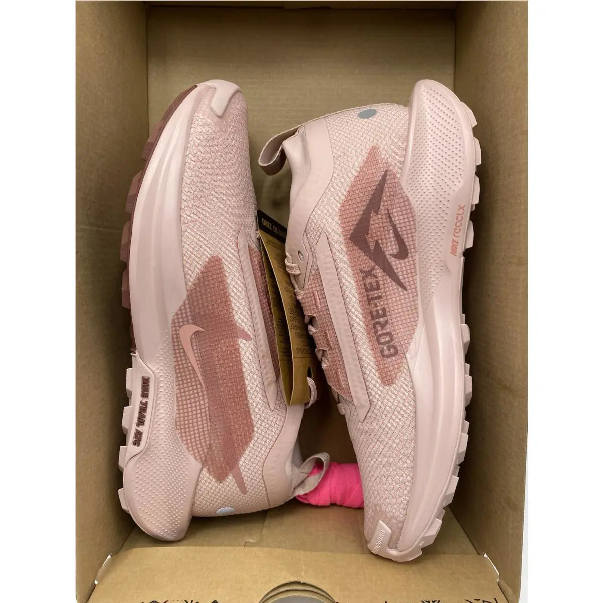 Nike shoes - Nike Pegasus Trail 5 GORE-TEX - FQ0912-601 - Pink, Exterior: Pink 5