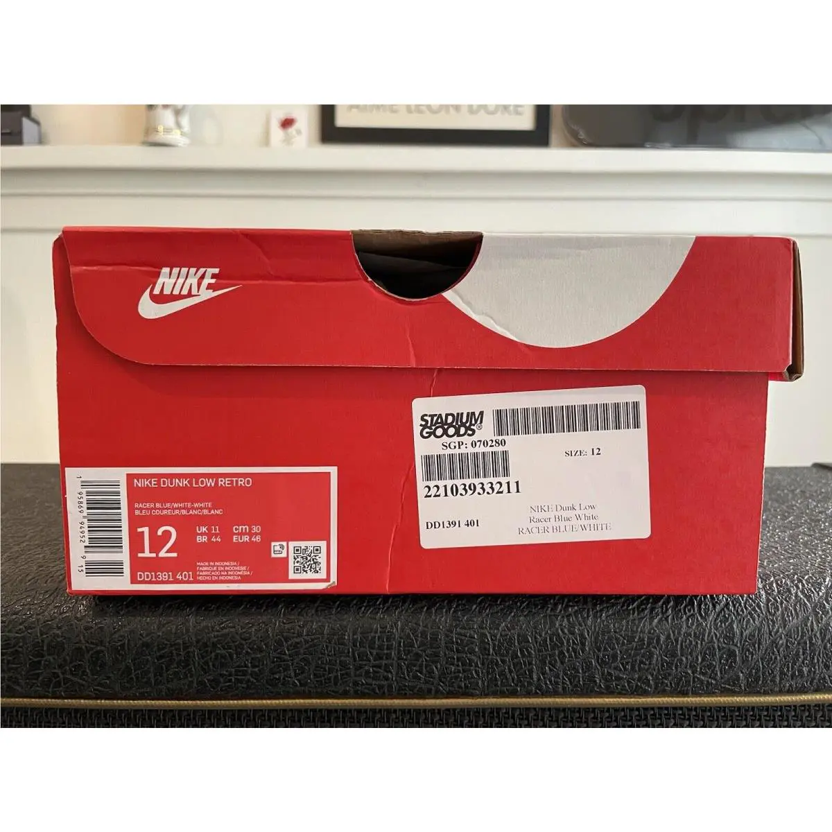 Nike shoes - Nike Dunk Low - Dunk Low - DD1391401 - Racer Blue/White-White (UPC: 0195869949529) 10