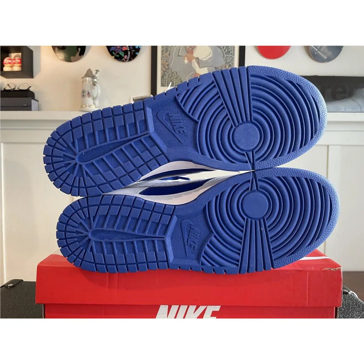 Nike shoes - Nike Dunk Low - Dunk Low - DD1391401 - Racer Blue/White-White (UPC: 0195869949529) 5