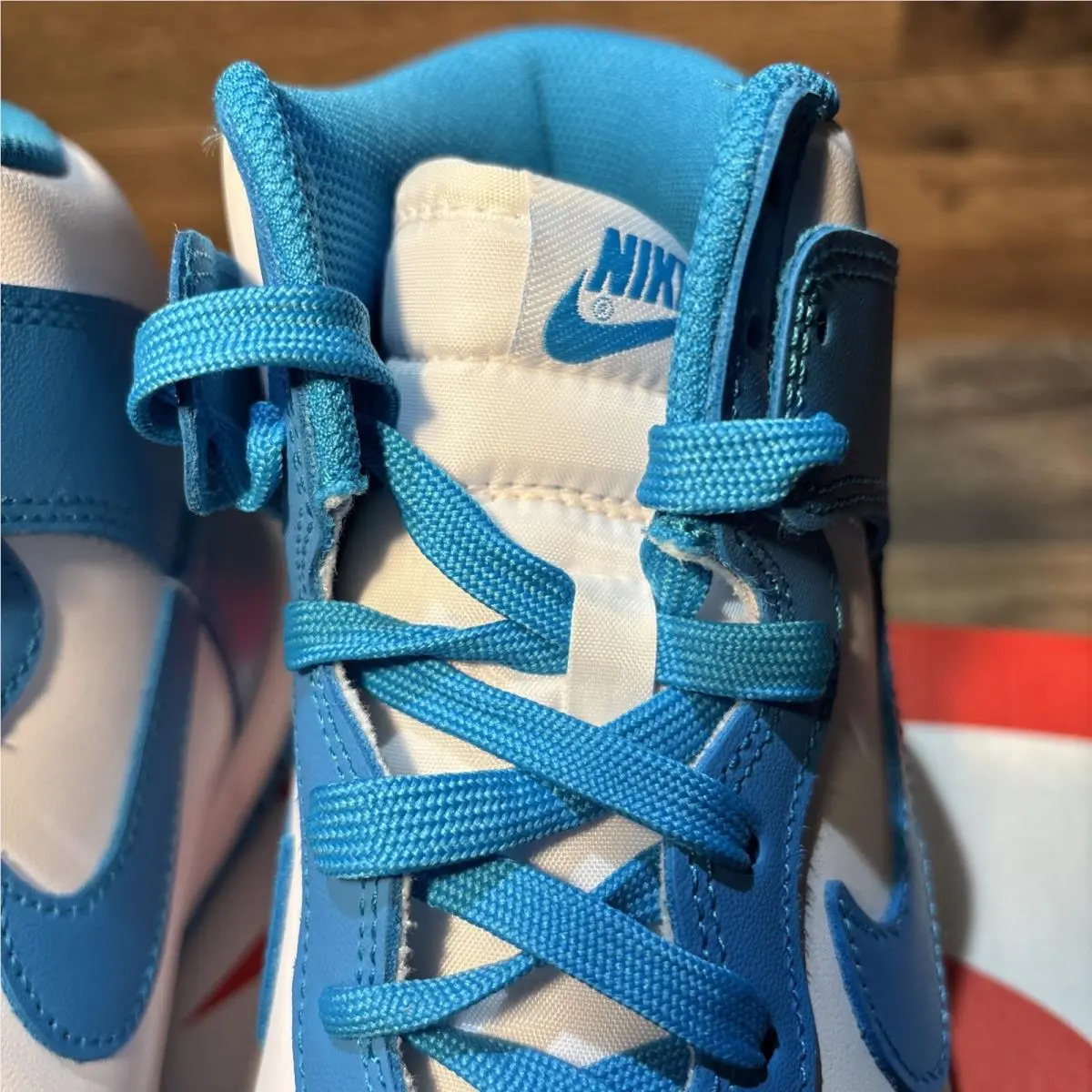 Nike shoes - Nike Dunk Hi - Dunk - DD1399-400 - Laser Blue White 9