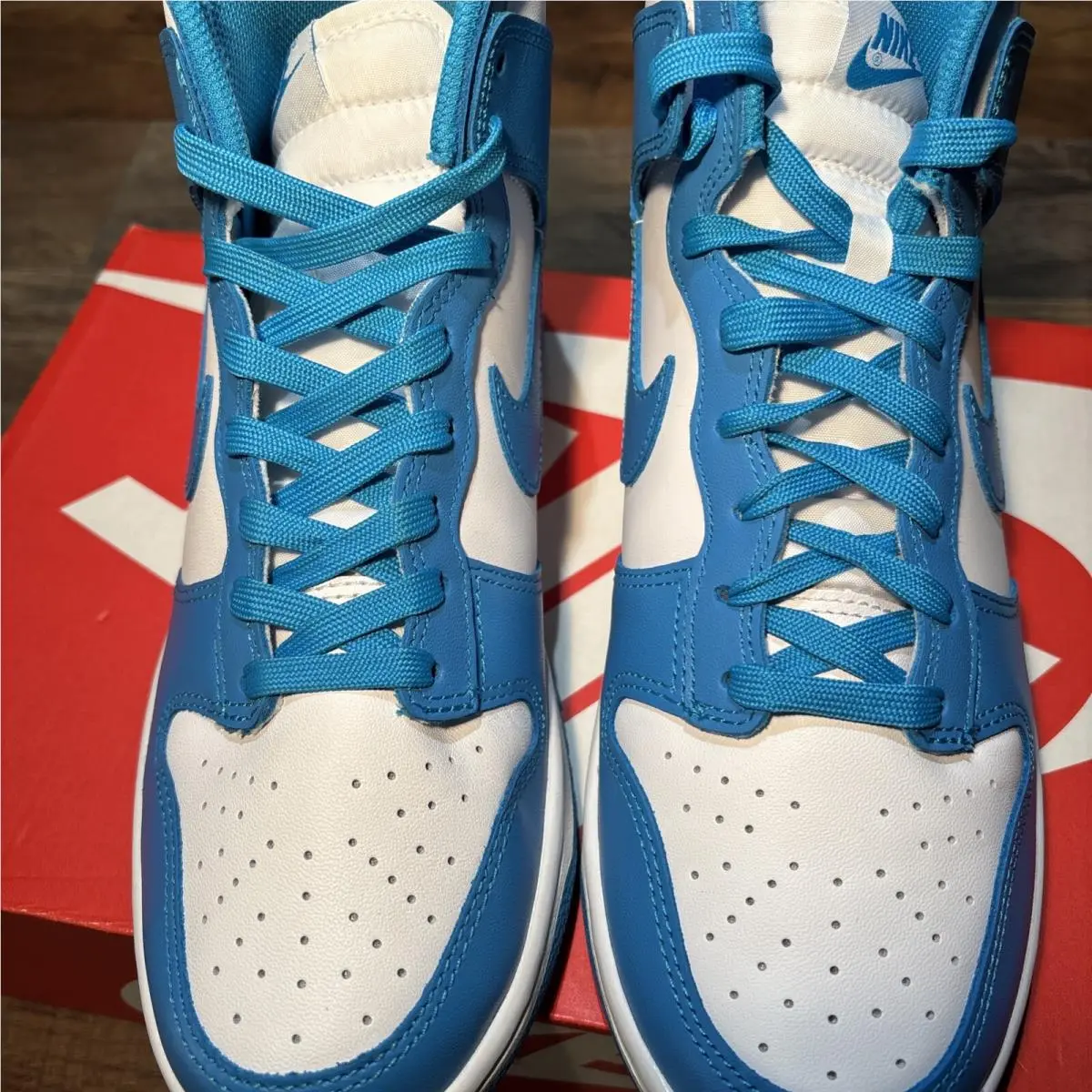 Nike shoes - Nike Dunk Hi - Dunk - DD1399-400 - Laser Blue White 10