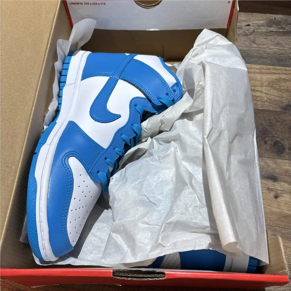 Nike shoes - Nike Dunk Hi - Dunk - DD1399-400 - Laser Blue White 12