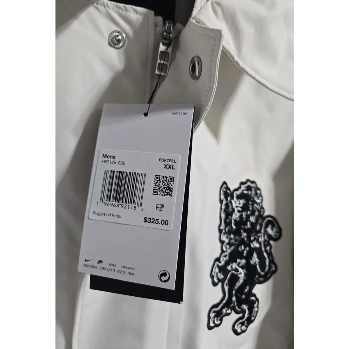 Nike clothing - Nike Lebron James Storm-FIT - Lebron James - FB7125030 - White 2