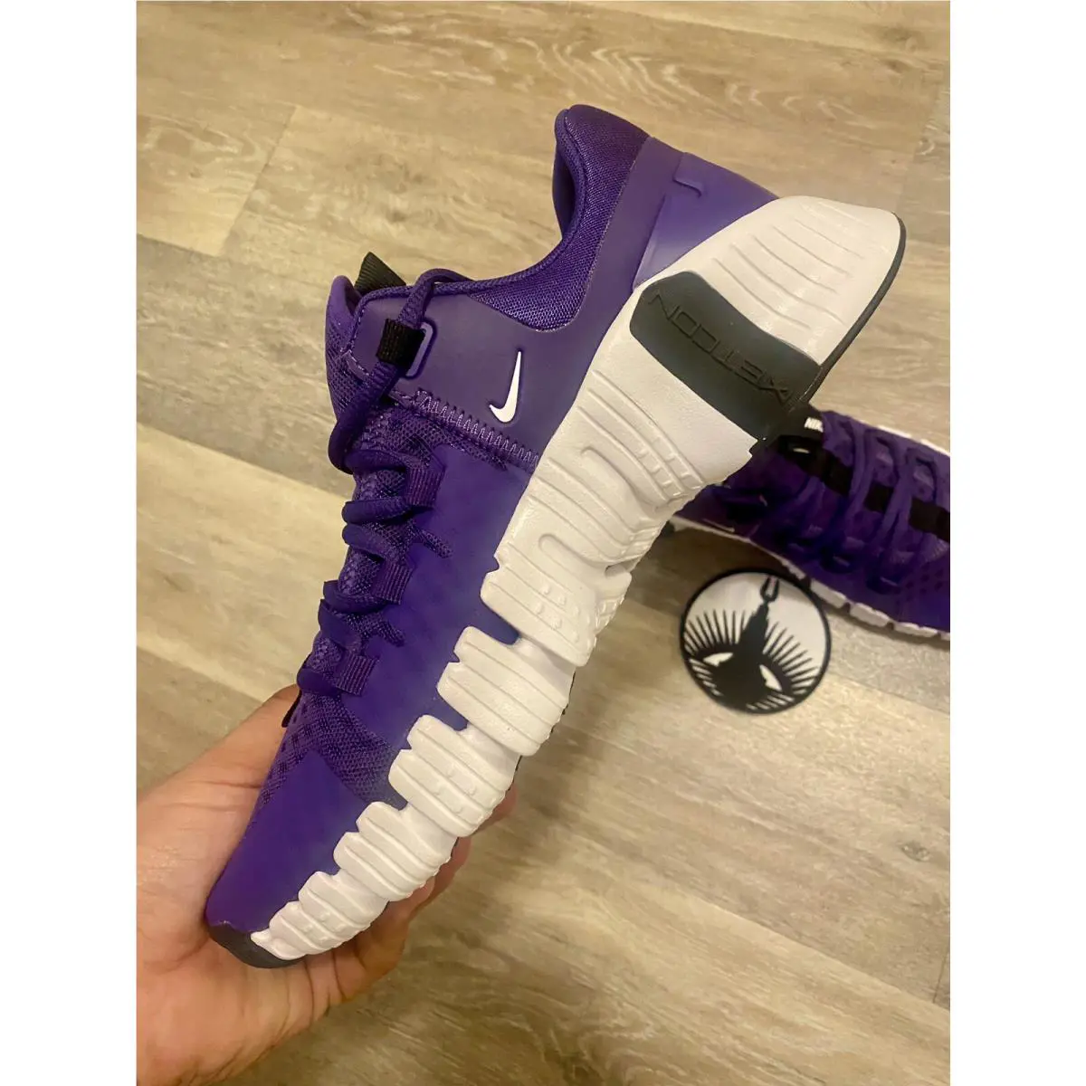 Nike shoes - Nike Free Metcon 5 TB - FN6616-500 - Court Purple/Black/White (UPC: 196607725795) 3