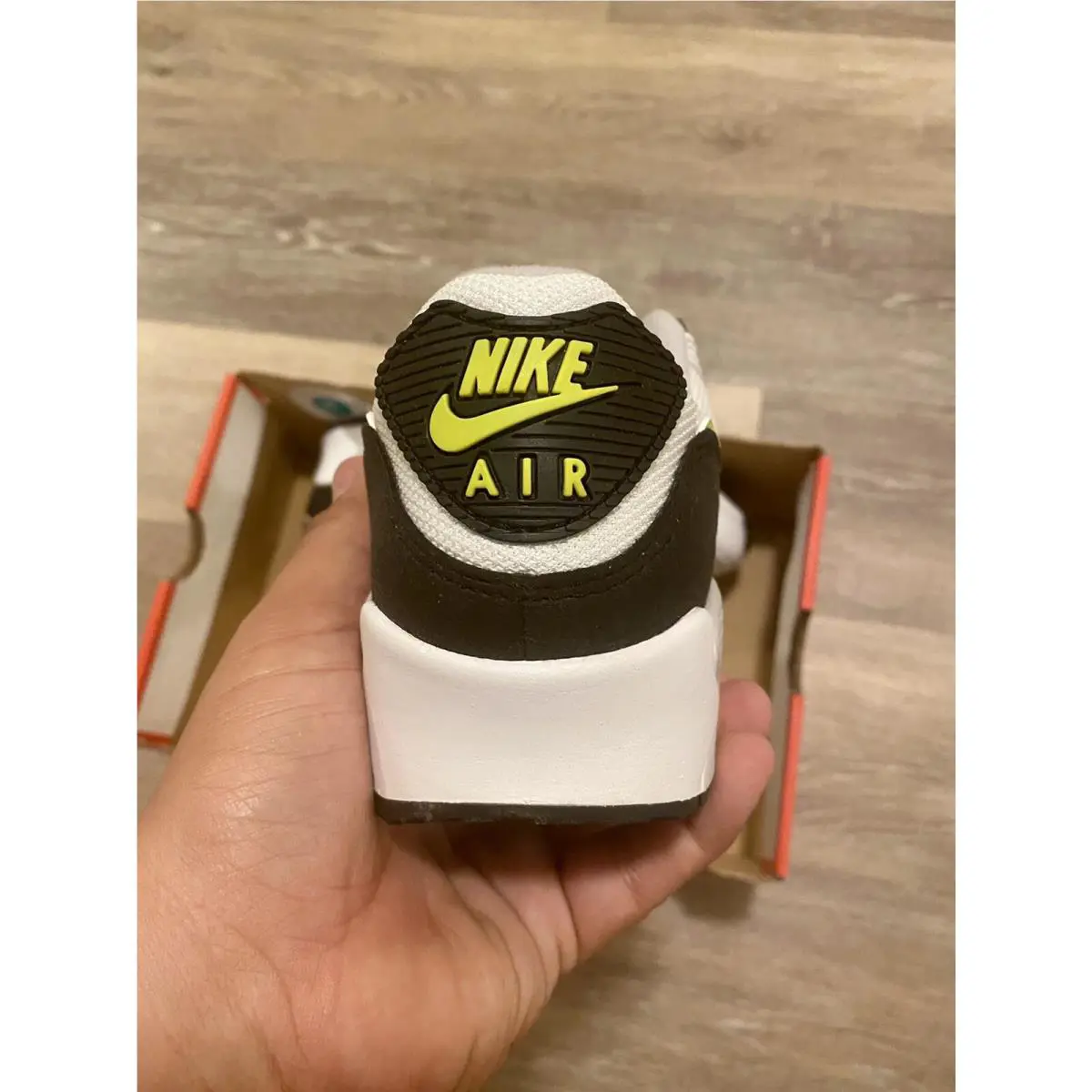 Nike shoes - Nike Air Max 90 - Air Max - CZ1846-100 - White-Hot Lime-Black (UPC: 194957058235) 0