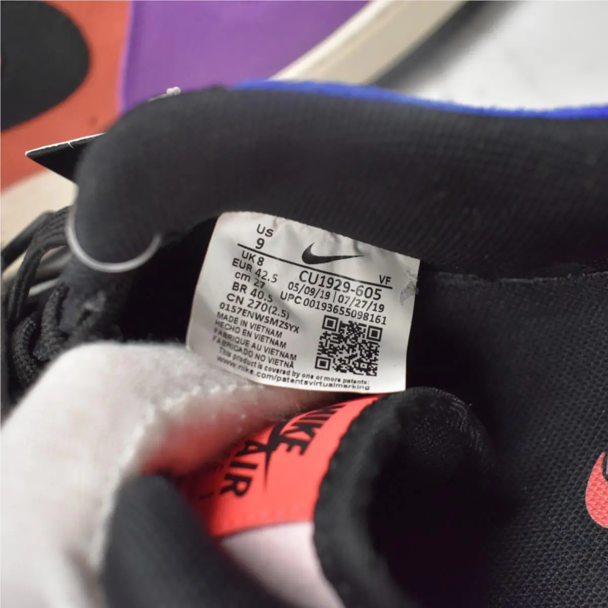Nike shoes - Nike Air Force 1 `07 LV8 - CU1929-605 - Multicolor 10