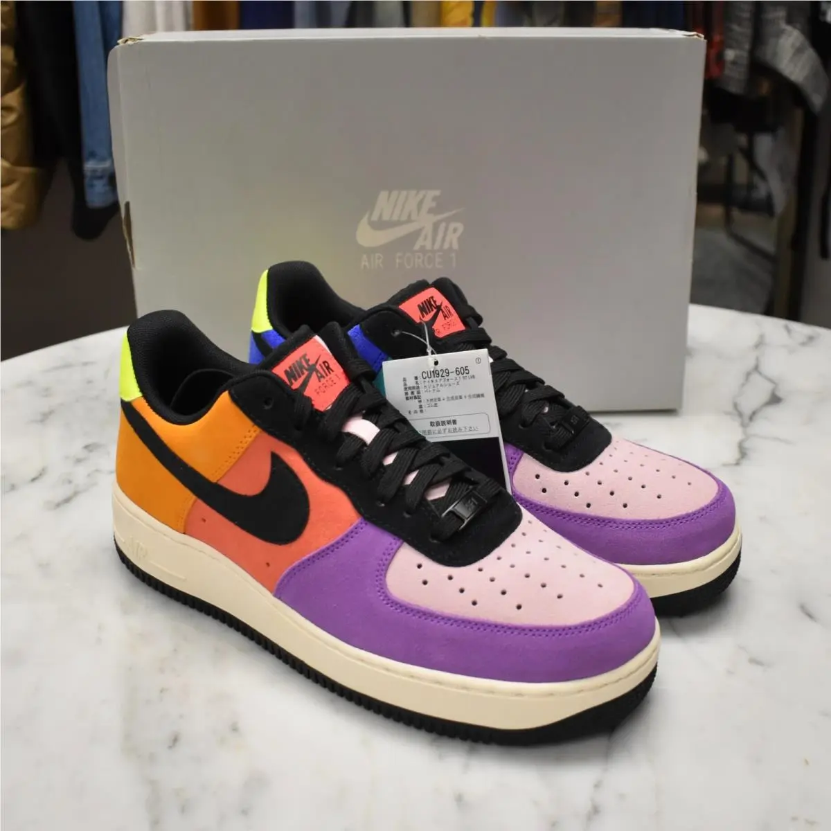 Nike shoes - Nike Air Force 1 `07 LV8 - CU1929-605 - Multicolor 0
